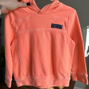 NEON ORANGE VINEYARD VINES HOODIE